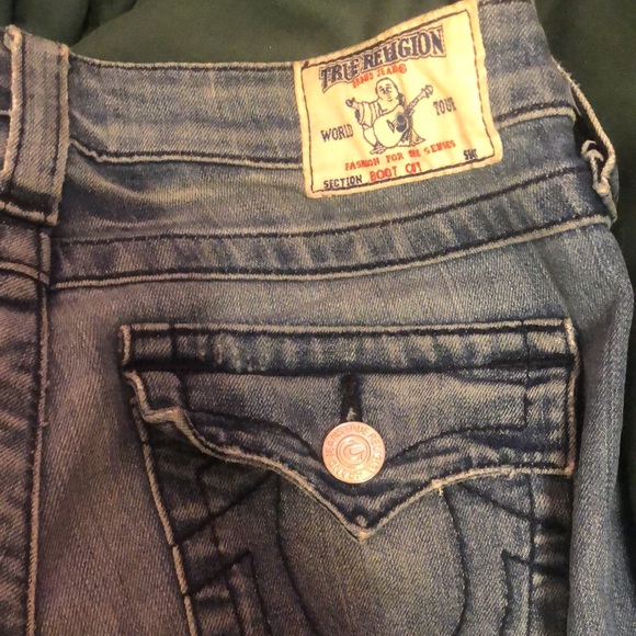 True religion brand jeans womens size 25 boot cut - Picture 3 of 4